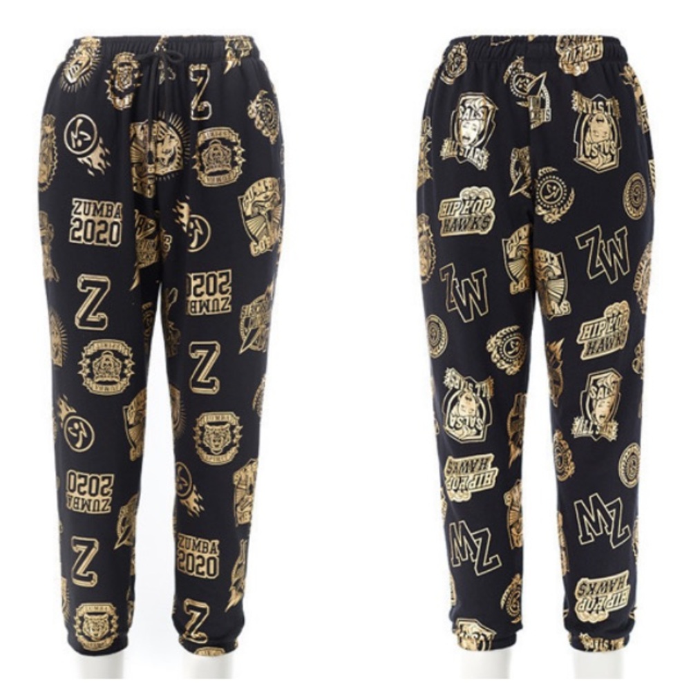 NWT Zumba 2020 Baggy Sweatpants Sz Lovely